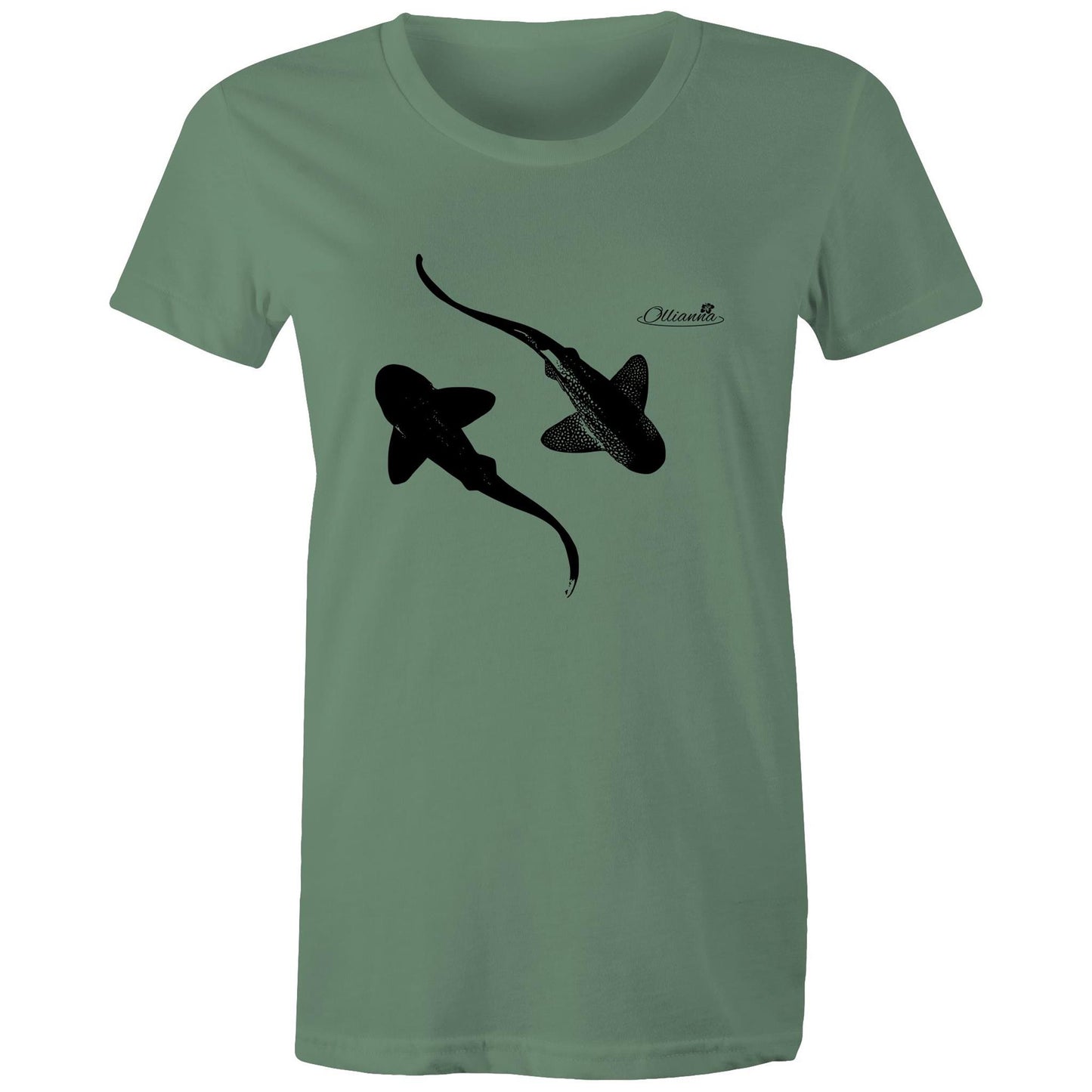 Leopard Sharks - Women's Maple Tee