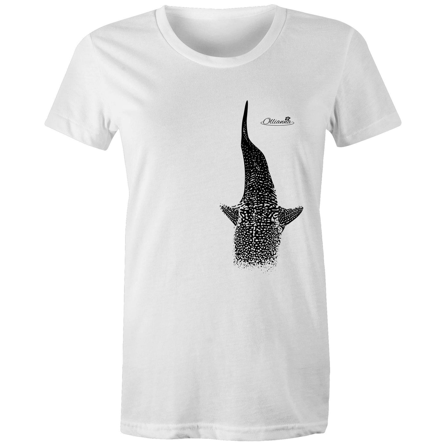 Whale Shark - Women's Maple Tee