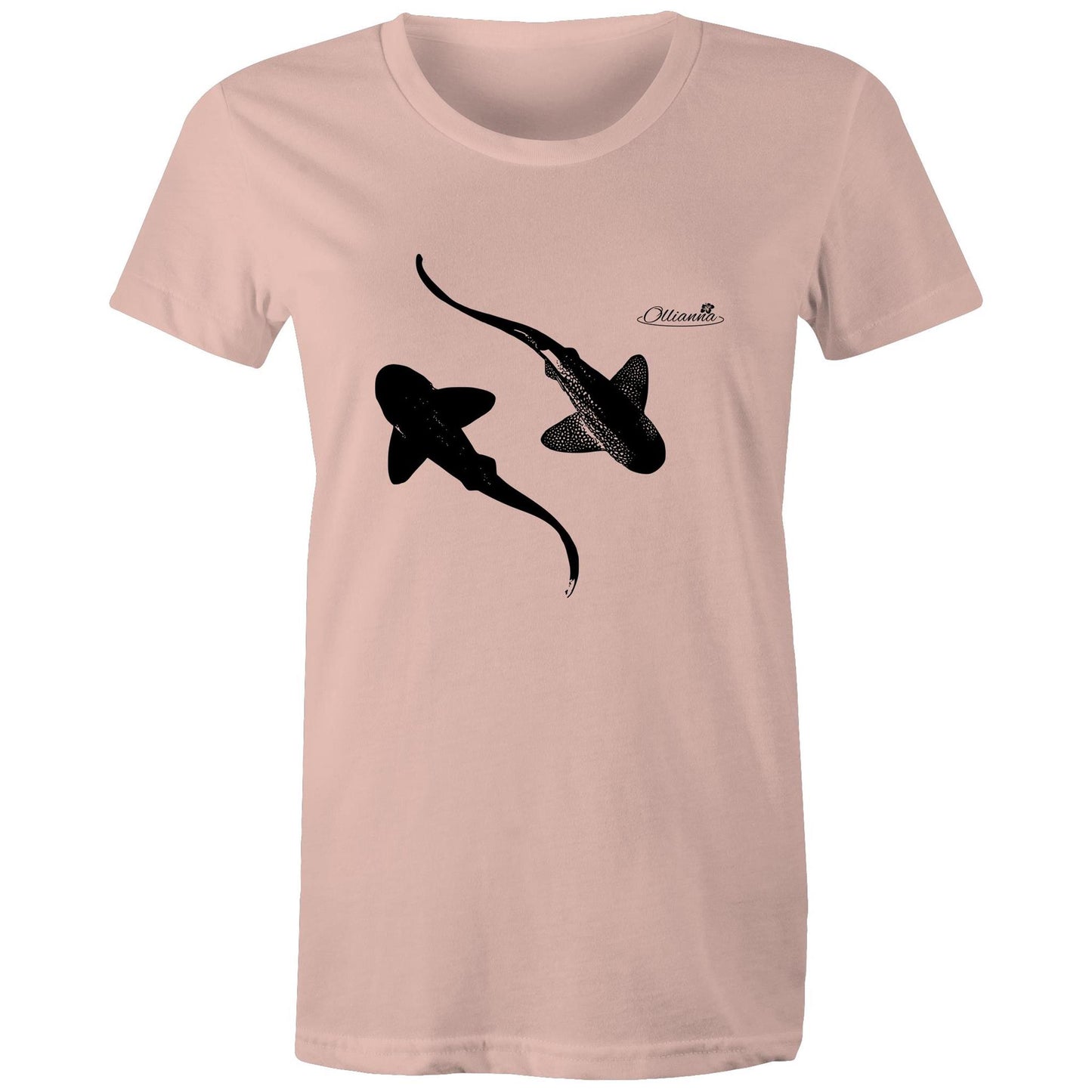 Leopard Sharks - Women's Maple Tee