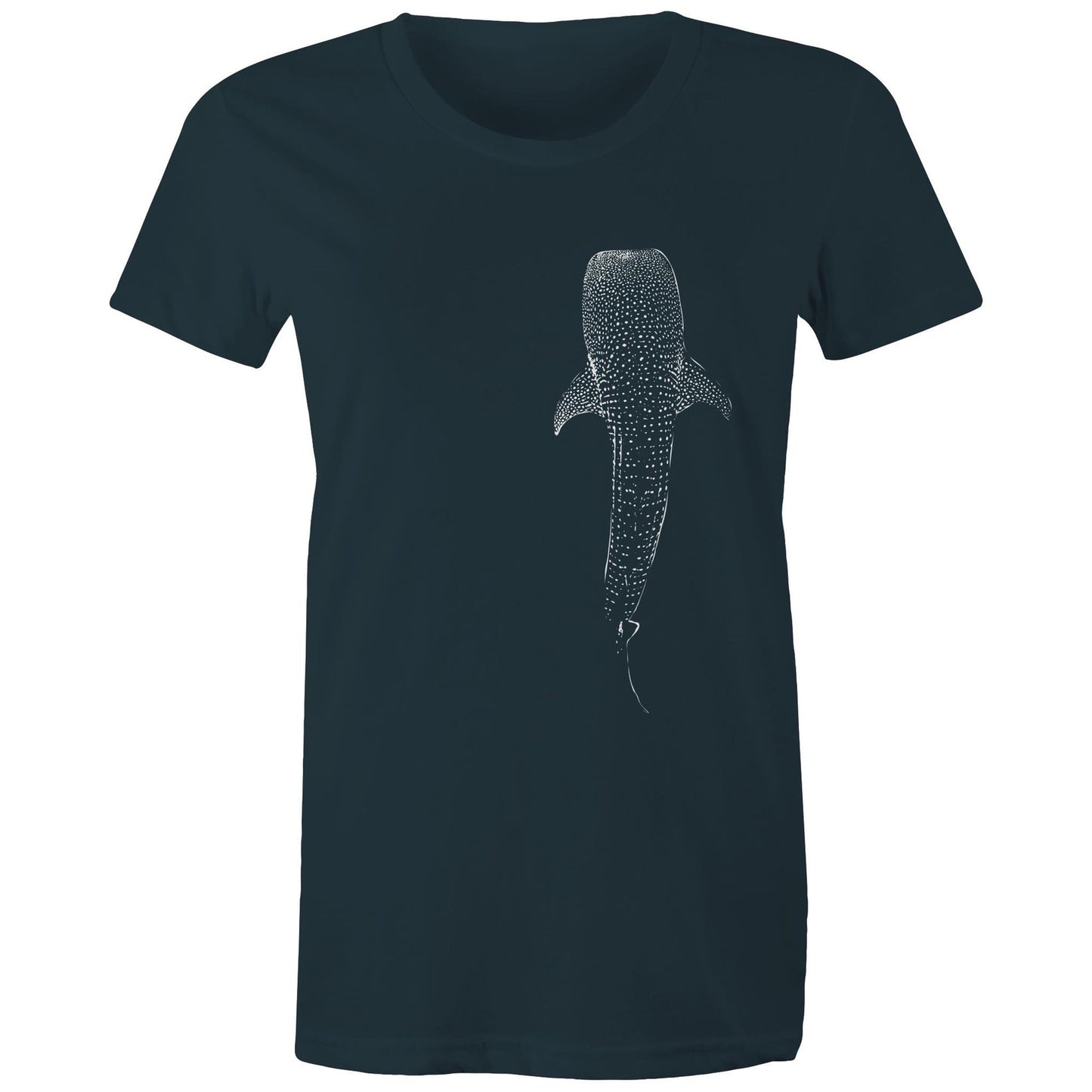 Whale Shark 2 - Women's Maple Tee