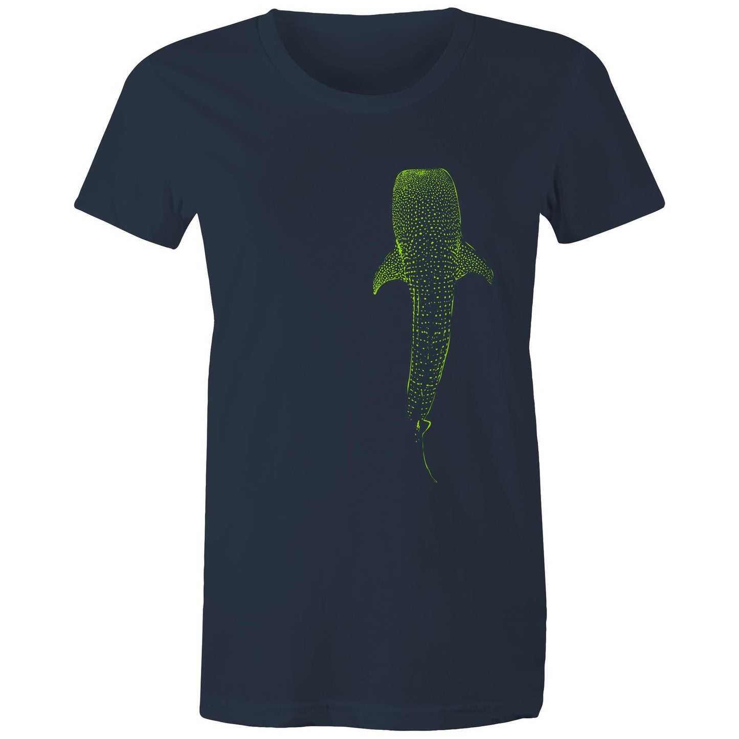 Whale Shark 2 - Women's Maple Tee