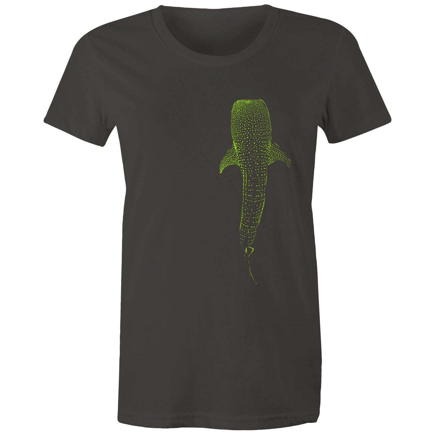 Whale Shark 2 - Women's Maple Tee