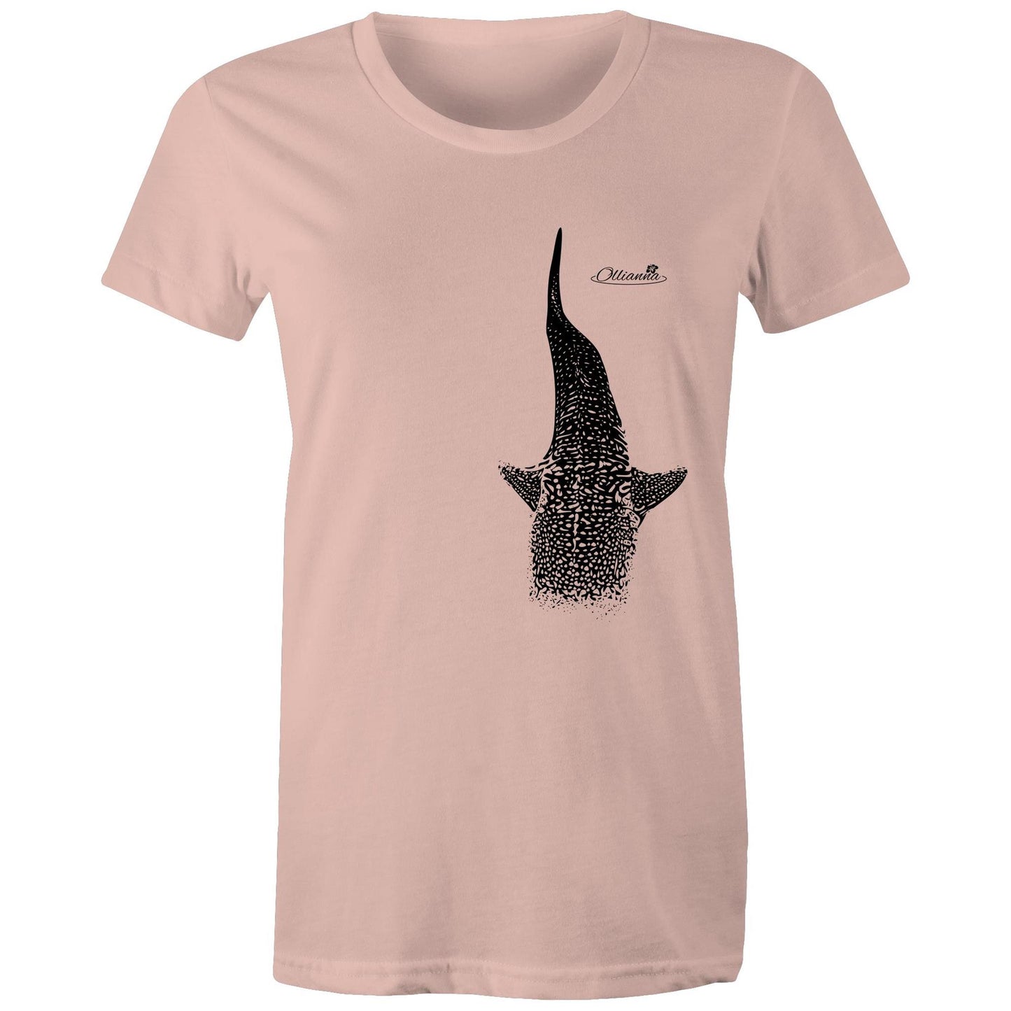Whale Shark - Women's Maple Tee
