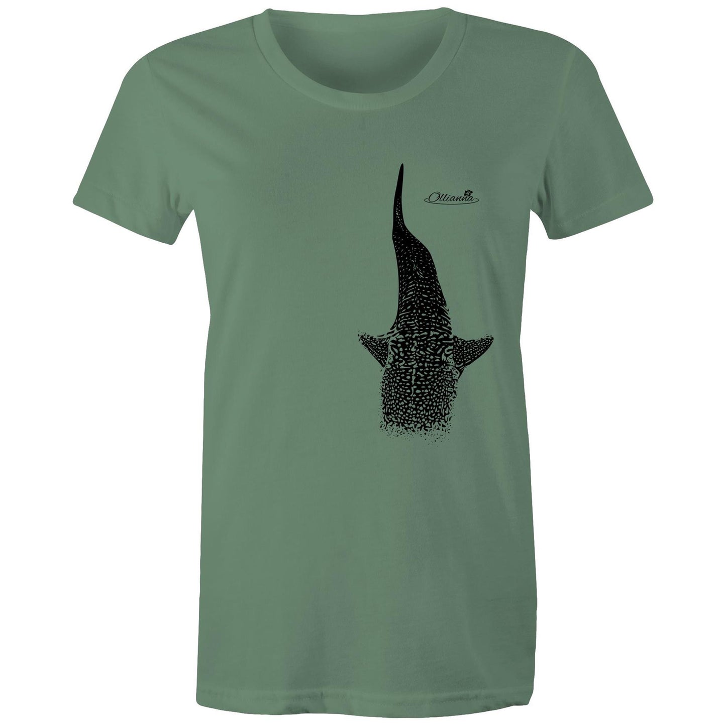 Whale Shark - Women's Maple Tee