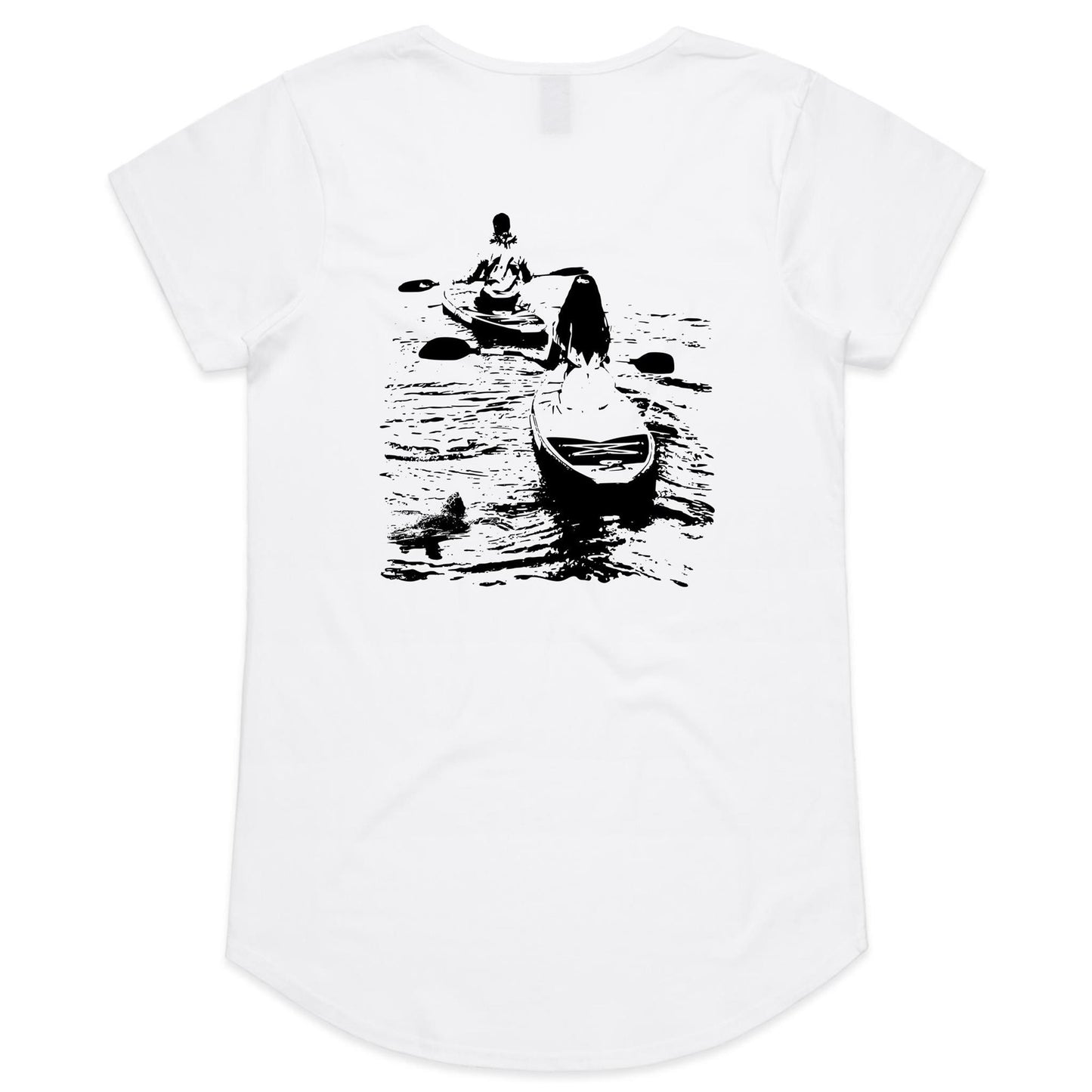 Kaneohe Couple - Women's Scoop Neck T-Shirt